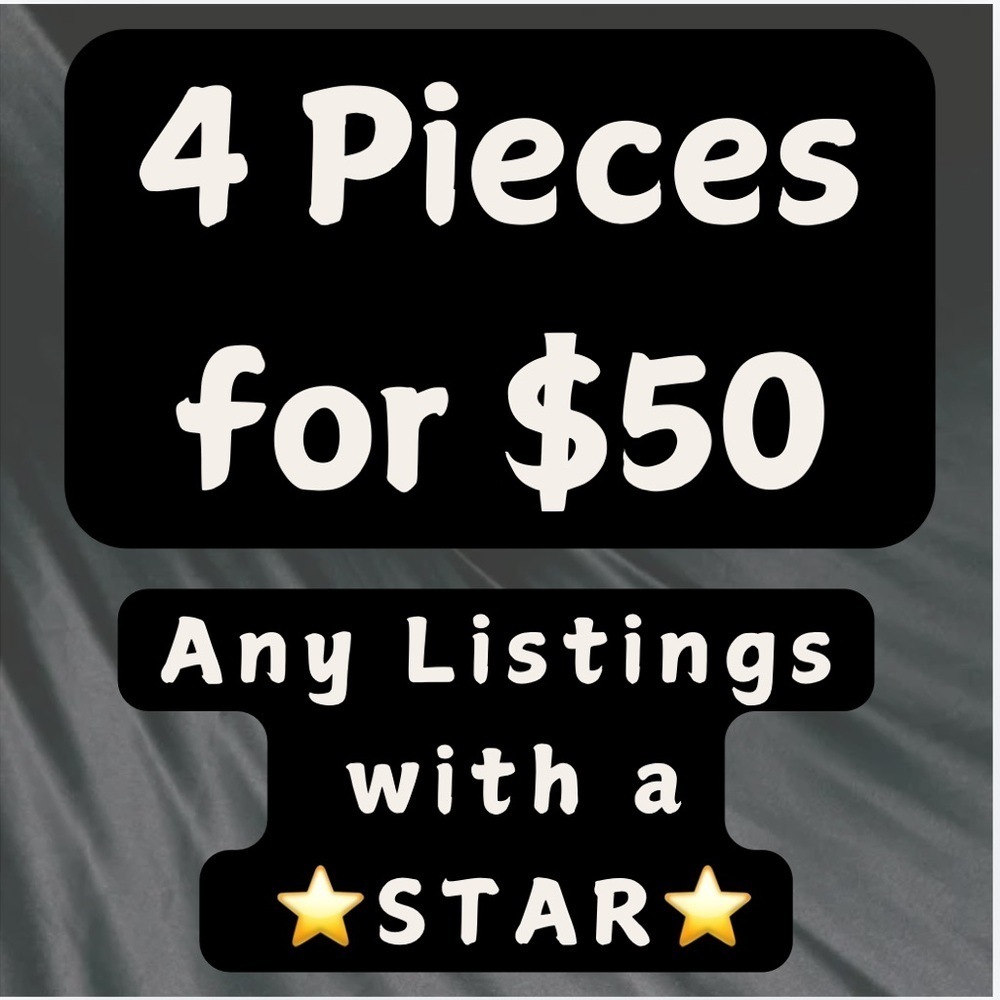 Choose ANY 4 items with a ⭐️ in the title for $50! - image 6